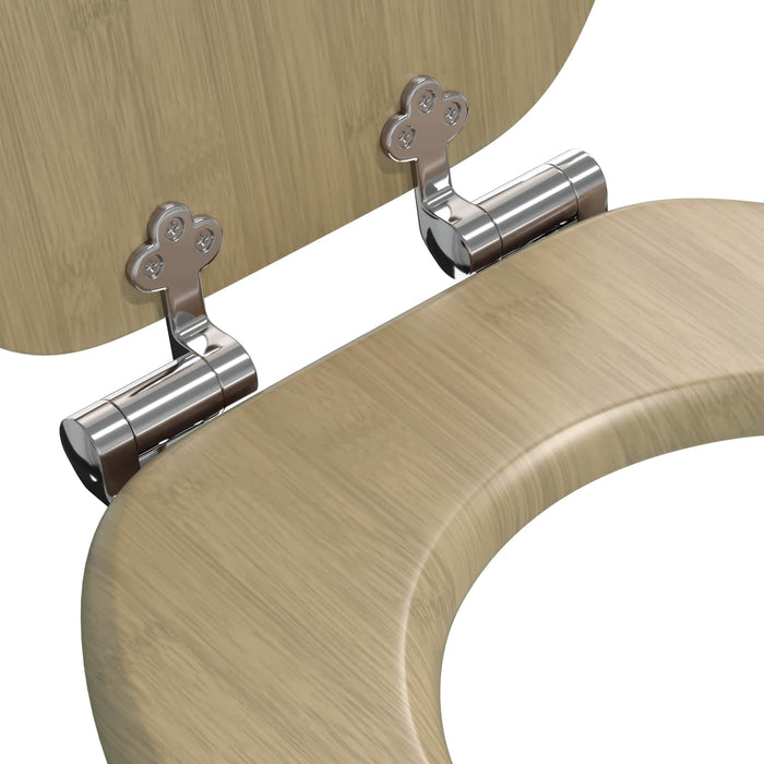 Capac de toaletă cu închidere lentă 2 pcs 44 x 38 cm Placă MDF - WALTI WALTI