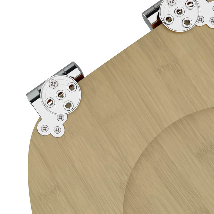 Capac de toaletă cu închidere lentă 2 pcs 44 x 38 cm Placă MDF - WALTI WALTI