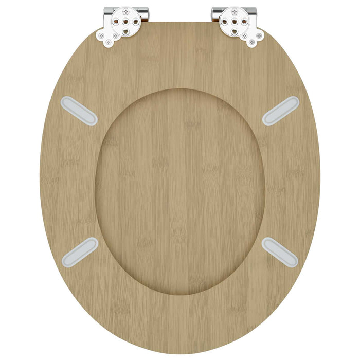 Capac de toaletă cu închidere lentă 2 pcs 44 x 38 cm Placă MDF - WALTI WALTI