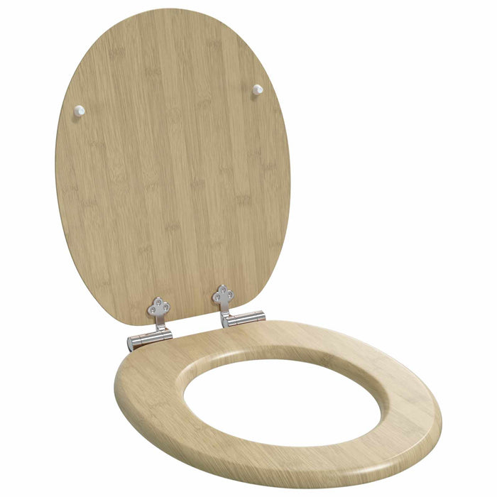 Capac de toaletă cu închidere lentă 2 pcs 44 x 38 cm Placă MDF - WALTI WALTI