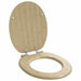 Capac de toaletă cu închidere lentă 2 pcs 44 x 38 cm Placă MDF - WALTI WALTI