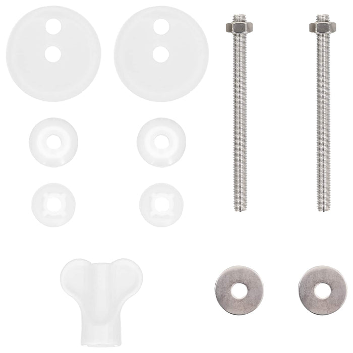 Capac de toaletă cu închidere lentă 2 pcs Scoica Mării - WALTI WALTI