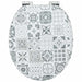 Capac de toaletă cu închidere lentă 2 pcs 44 x 38 cm Placă MDF - WALTI WALTI