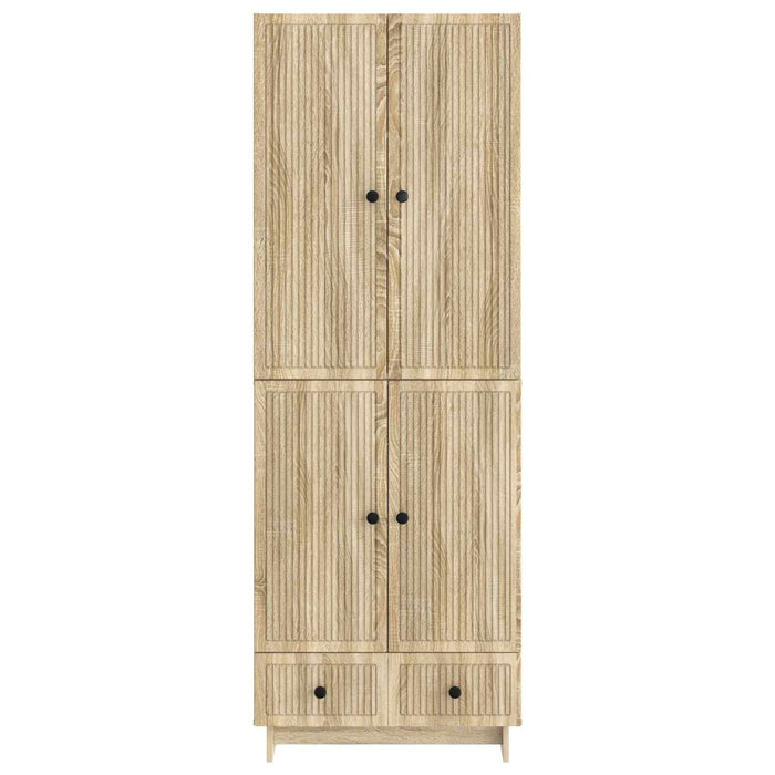Set de Dulapuri 2 pcs Stejar Sonoma 66 x 34,5 x 95 cm WALTI