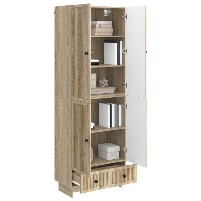 Set de Dulapuri 2 pcs Stejar Sonoma 66 x 34,5 x 95 cm WALTI
