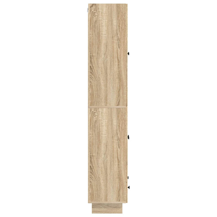 Set de Dulapuri 2 pcs Stejar Sonoma 66 x 34,5 x 95 cm WALTI