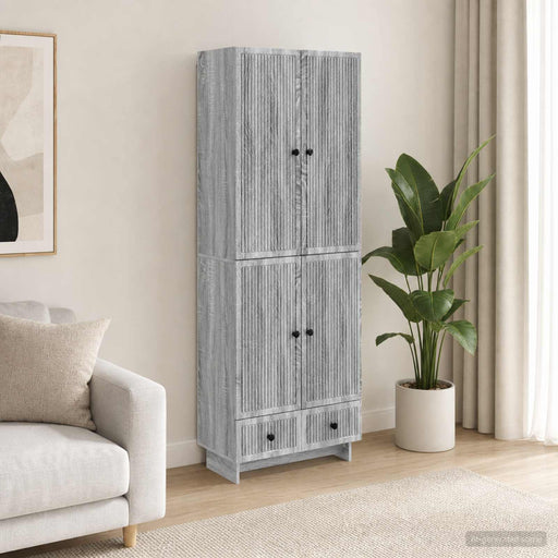 Set de Dulapuri 2 pcs Sonoma gri 66 x 34,5 x 95 cm - WALTI WALTI