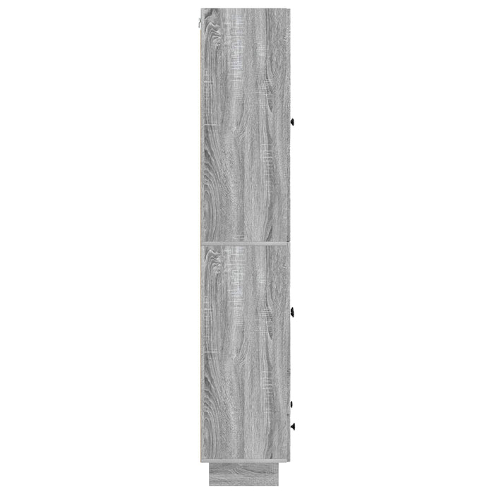 Set de Dulapuri 2 pcs Sonoma gri 66 x 34,5 x 95 cm WALTI