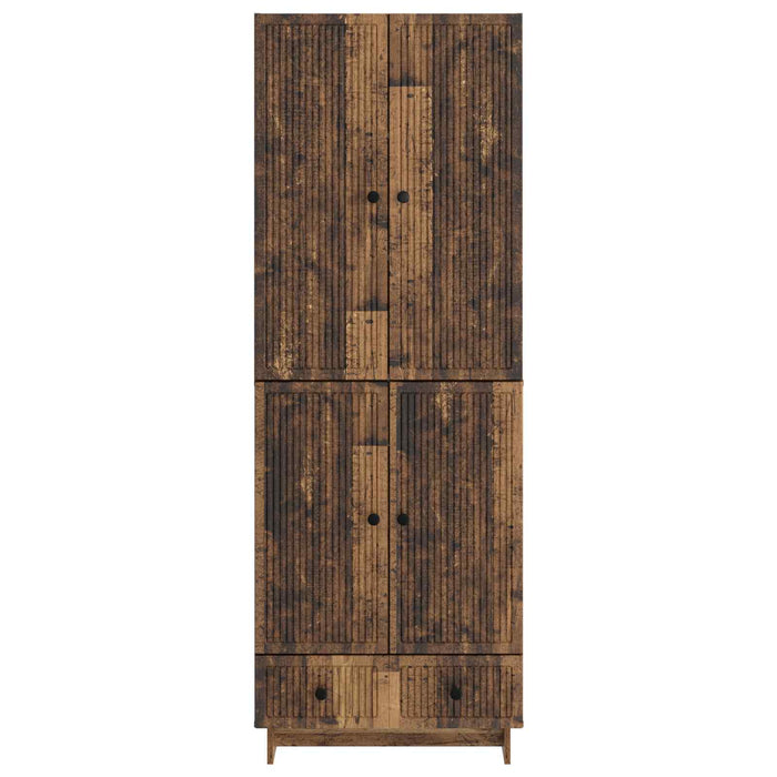 Set de Dulapuri 2 pcs Lemn vechi 66 x 34,5 x 95 cm WALTI