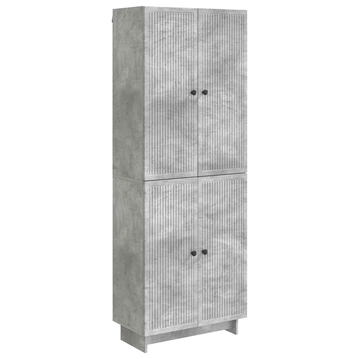 Set de Dulapuri 2 pcs Gri Beton 66 x 34,5 x 90 cm WALTI