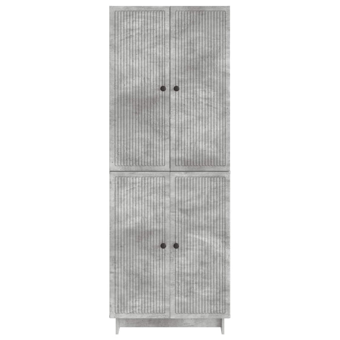 Set de Dulapuri 2 pcs Gri Beton 66 x 34,5 x 90 cm WALTI