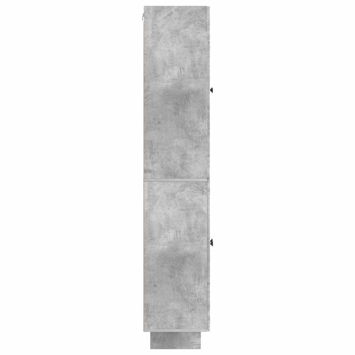 Set de Dulapuri 2 pcs Gri Beton 66 x 34,5 x 90 cm WALTI