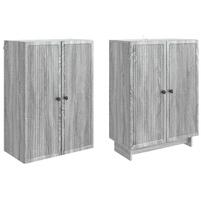 Set de Dulapuri 2 pcs Sonoma gri 66 x 34,5 x 90 cm WALTI