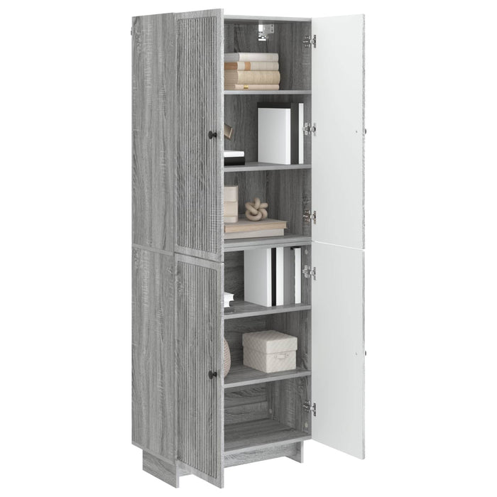 Set de Dulapuri 2 pcs Sonoma gri 66 x 34,5 x 90 cm WALTI