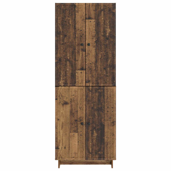 Set de Dulapuri 2 pcs Lemn vechi 66 x 34,5 x 90 cm WALTI