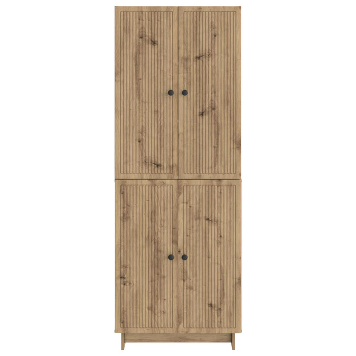 Set de Dulapuri 2 pcs Stejar Artizanal 66 x 34,5 x 90 cm WALTI