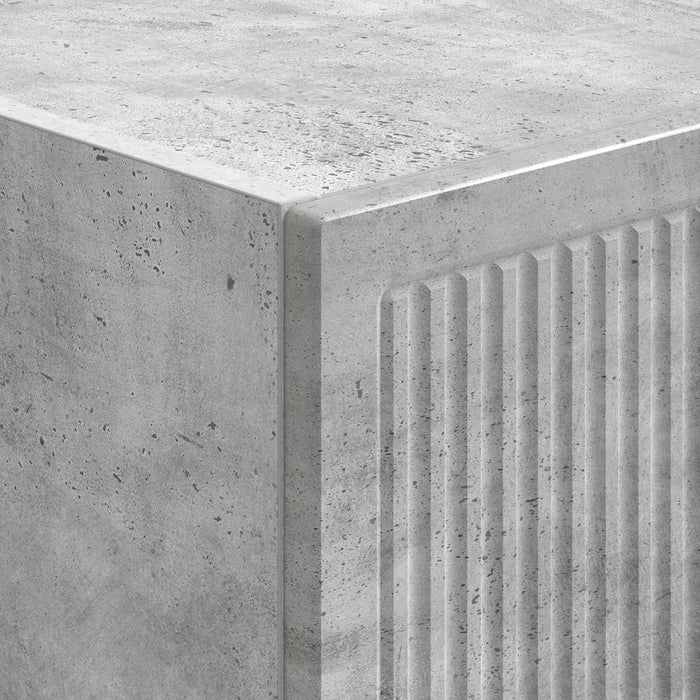 Set de Dulapuri 2 pcs Gri Beton 34,5 x 33 x 90 cm WALTI