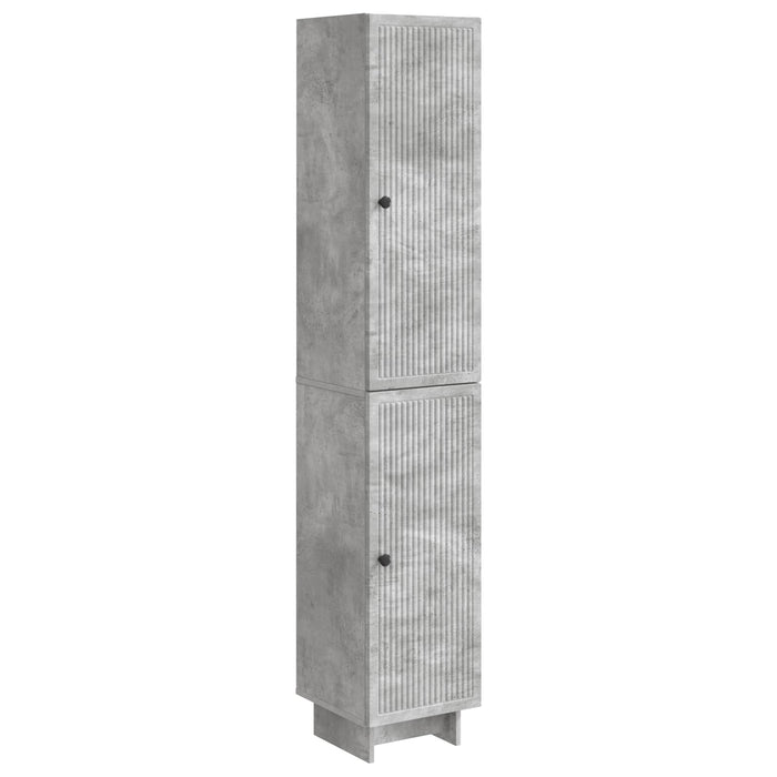 Set de Dulapuri 2 pcs Gri Beton 34,5 x 33 x 90 cm WALTI