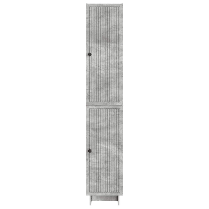 Set de Dulapuri 2 pcs Gri Beton 34,5 x 33 x 90 cm WALTI