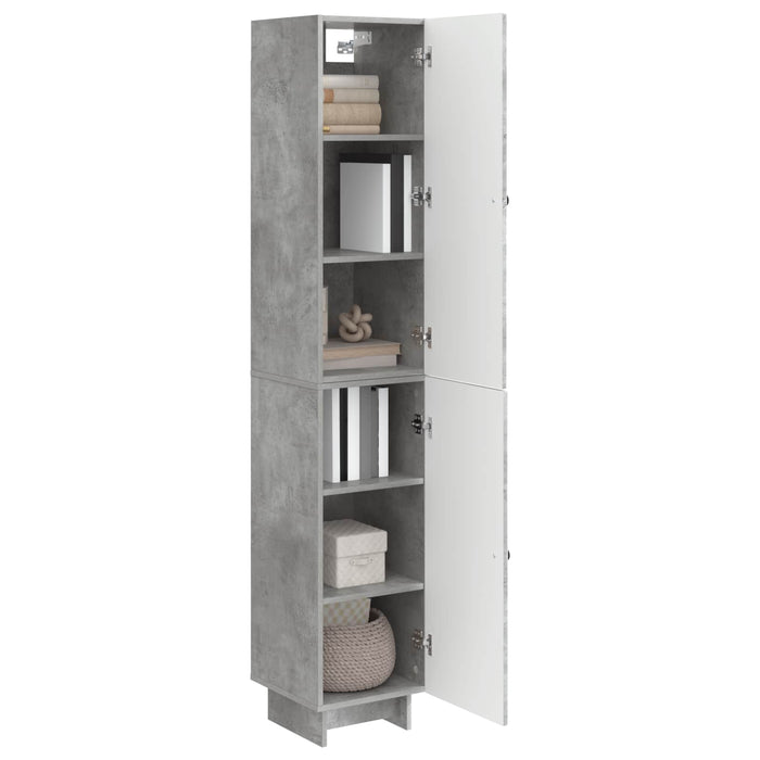 Set de Dulapuri 2 pcs Gri Beton 34,5 x 33 x 90 cm WALTI