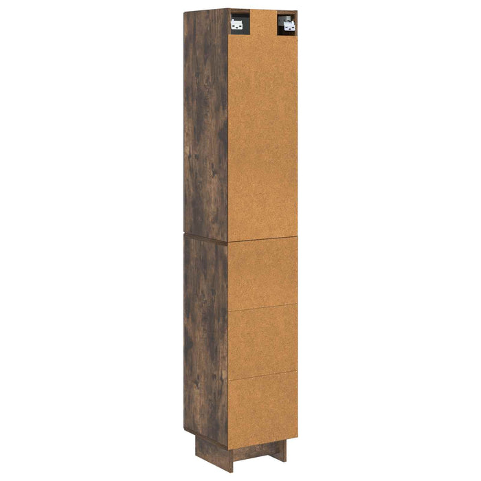 Set de Dulapuri 2 pcs Stejar fumuriu 34,5 x 33 x 90 cm WALTI