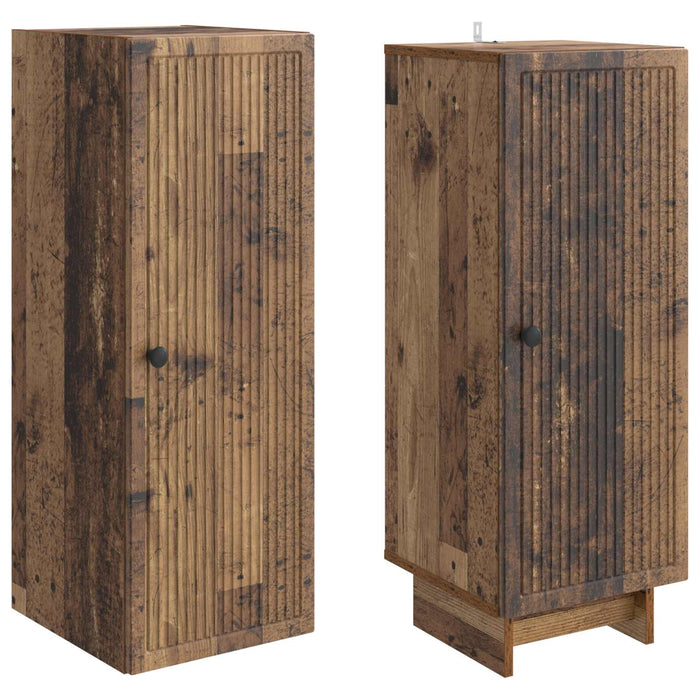 Set de Dulapuri 2 pcs Lemn vechi 34,5 x 33 x 90 cm WALTI