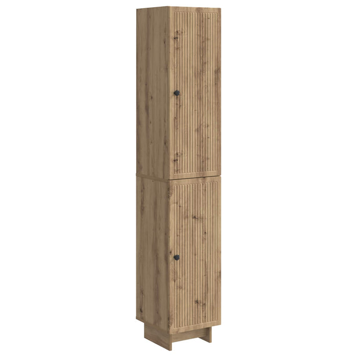 Set de Dulapuri 2 pcs Stejar Artizanal 34,5 x 33 x 90 cm WALTI