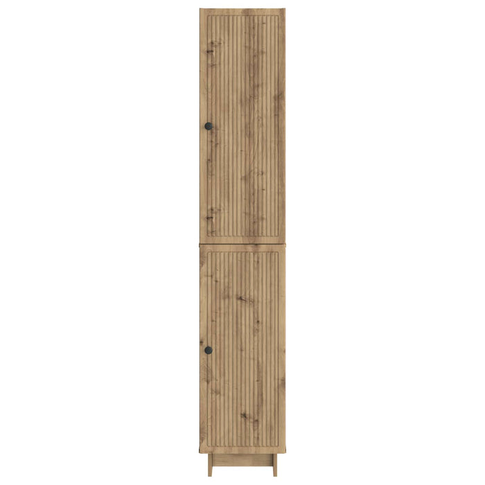 Set de Dulapuri 2 pcs Stejar Artizanal 34,5 x 33 x 90 cm WALTI