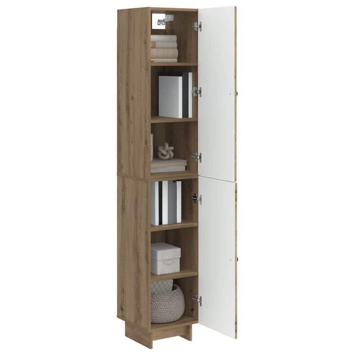 Set de Dulapuri 2 pcs Stejar Artizanal 34,5 x 33 x 90 cm WALTI