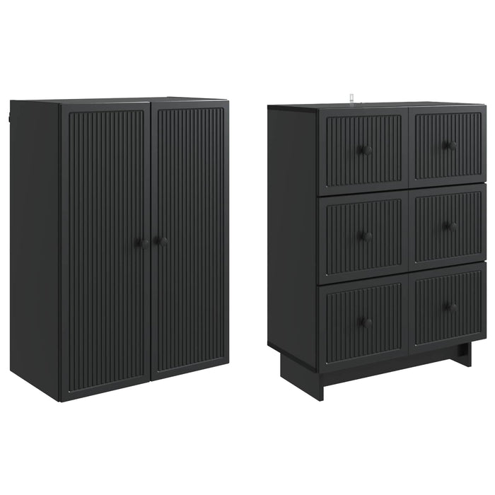 Set de Dulapuri 2 pcs 66 x 34,5 x 90 cm Lemn prelucrat WALTI