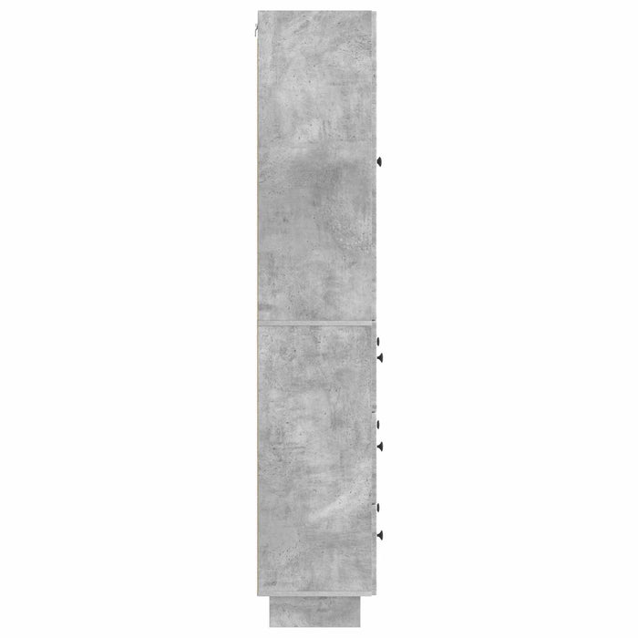 Set de Dulapuri 2 pcs Gri Beton 66 x 34,5 x 90 cm WALTI