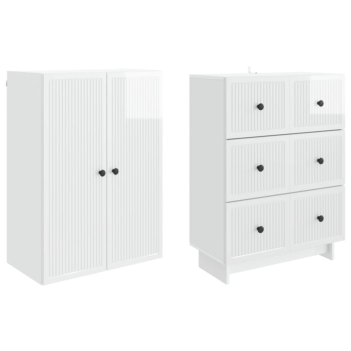 Set de Dulapuri 2 pcs 66 x 34,5 x 90 cm Lemn prelucrat WALTI