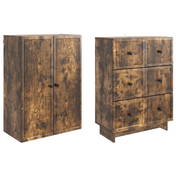 Set de Dulapuri 2 pcs 66 x 34,5 x 90 cm Lemn prelucrat WALTI