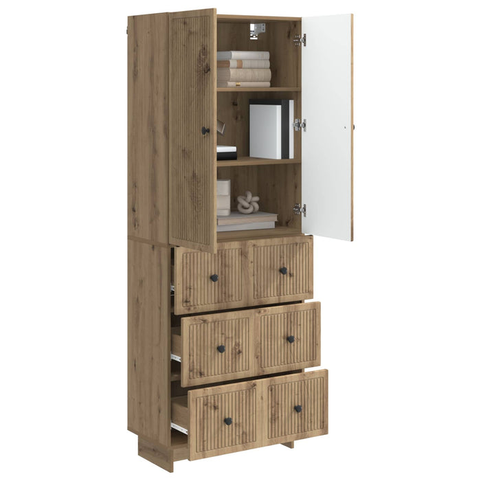 Set de Dulapuri 2 pcs 66 x 34,5 x 90 cm Lemn prelucrat WALTI