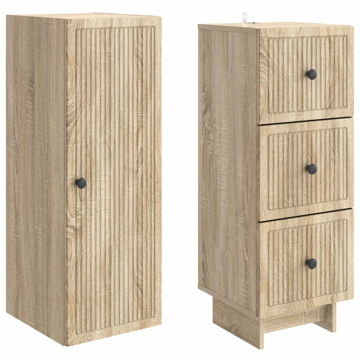 Set de Dulapuri 2 pcs 33 x 34,5 x 90 cm Lemn prelucrat WALTI