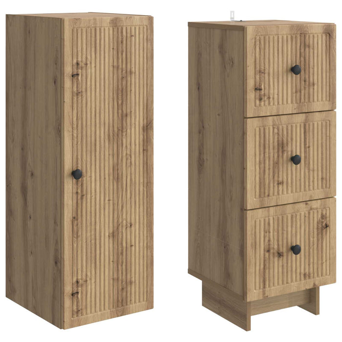 Set de Dulapuri 2 pcs 33 x 34,5 x 90 cm Lemn prelucrat WALTI
