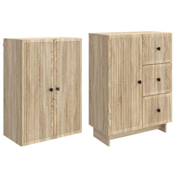 Set de Dulapuri 2 pcs 66 x 34,5 x 90 cm Lemn prelucrat WALTI