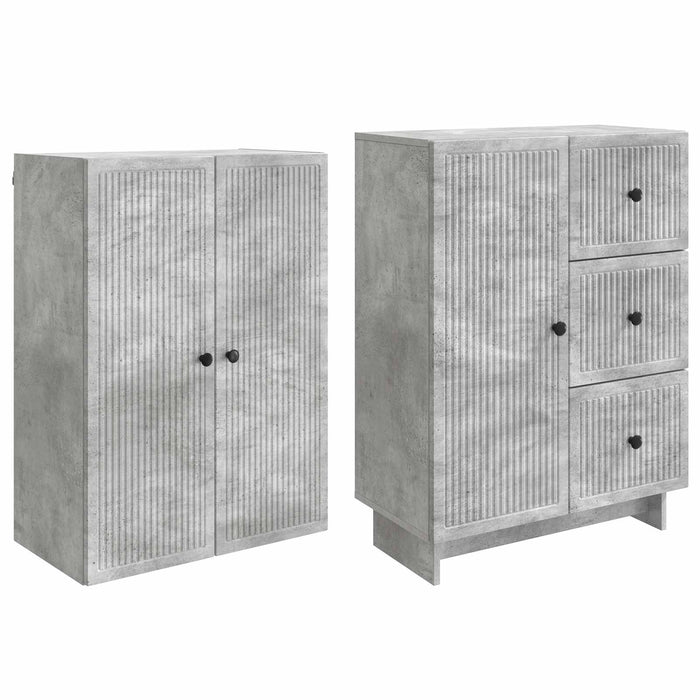 Set de Dulapuri 2 pcs 66 x 34,5 x 90 cm Lemn prelucrat WALTI
