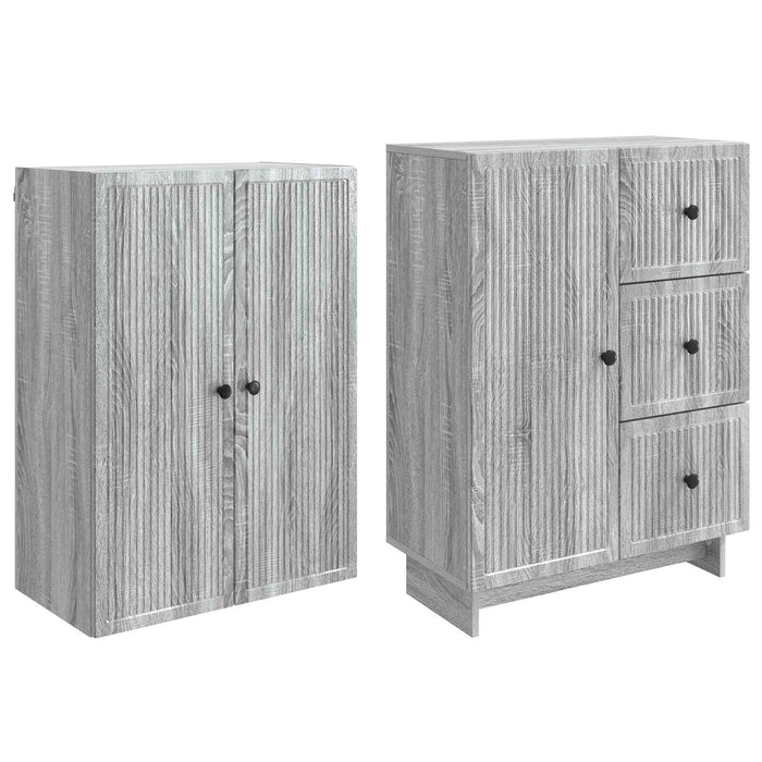 Set de Dulapuri 2 pcs 66 x 34,5 x 90 cm Lemn prelucrat WALTI