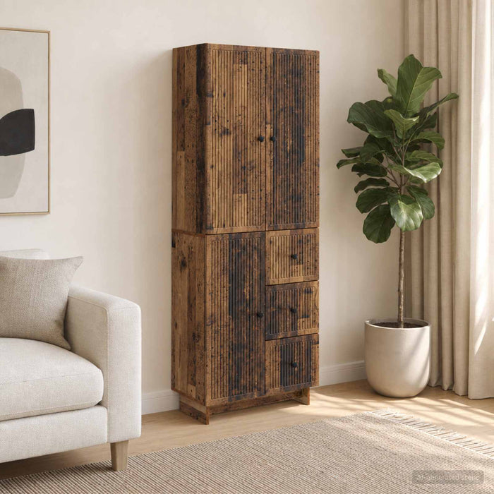 Set de Dulapuri 2 pcs 66 x 34,5 x 90 cm Lemn prelucrat - WALTI WALTI