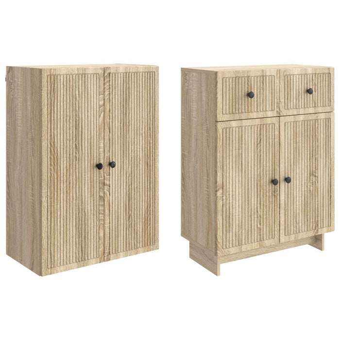 Set de Dulapuri 2 pcs 66 x 34,5 x 90 cm Lemn prelucrat WALTI