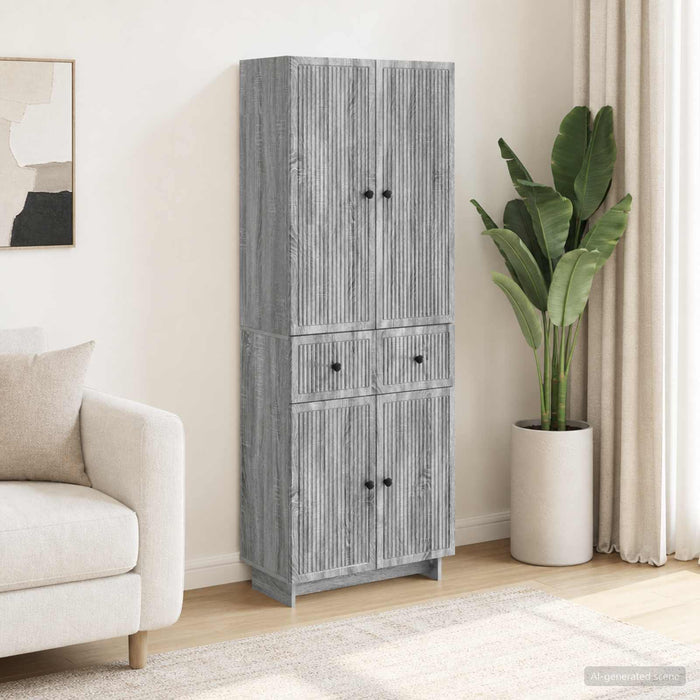 Set de Dulapuri 2 pcs 66 x 34,5 x 90 cm Lemn prelucrat - WALTI WALTI