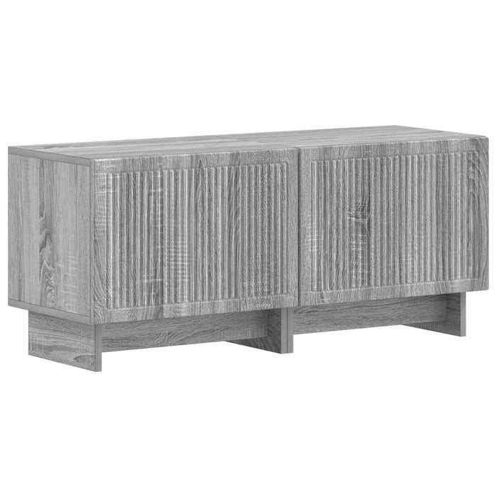 Dulap TV LED cu 5 piese Sonoma gri Lemn prelucrat WALTI
