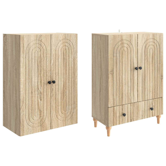 Set de Dulapuri 2 pcs 66 x 34,5 x 95 cm Lemn prelucrat WALTI