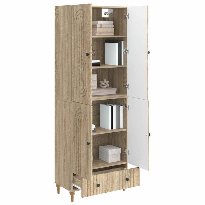Set de Dulapuri 2 pcs 66 x 34,5 x 95 cm Lemn prelucrat WALTI