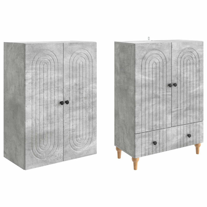 Set de Dulapuri 2 pcs Lemn prelucrat WALTI