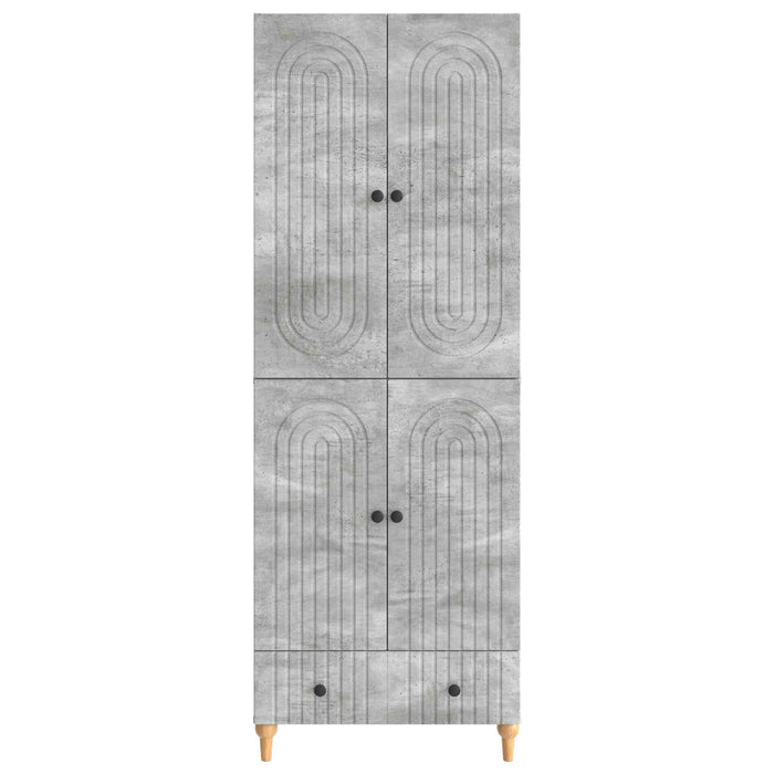 Set de Dulapuri 2 pcs Lemn prelucrat WALTI