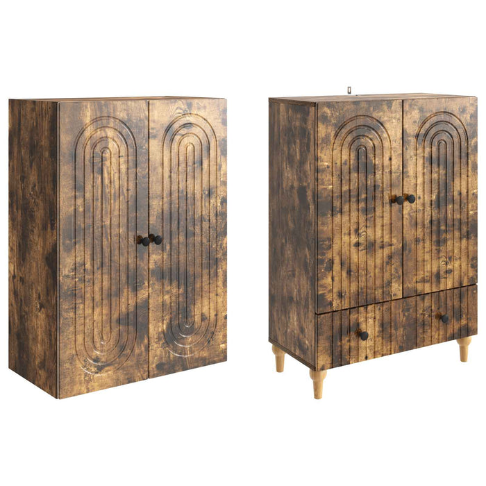 Set de Dulapuri 2 pcs 66 x 34,5 x 95 cm Lemn prelucrat WALTI