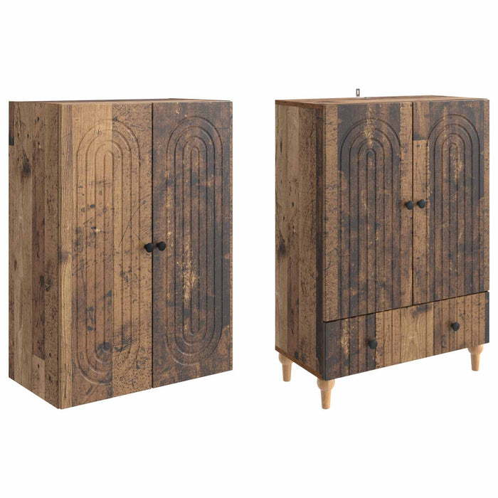 Set de Dulapuri 2 pcs 66 x 34,5 x 95 cm Lemn prelucrat WALTI