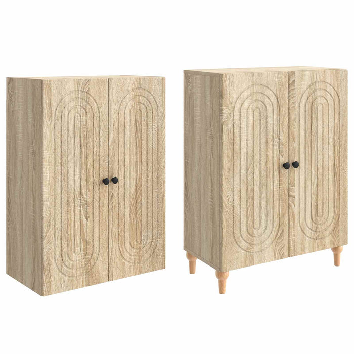 Set de Dulapuri 2 pcs 66 x 34,5 x 90 cm Lemn prelucrat WALTI
